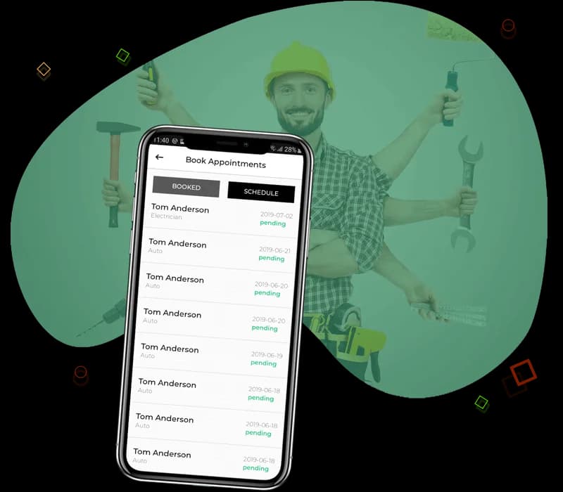 On Demand Uber App For Handyman Services - Ais technolabs