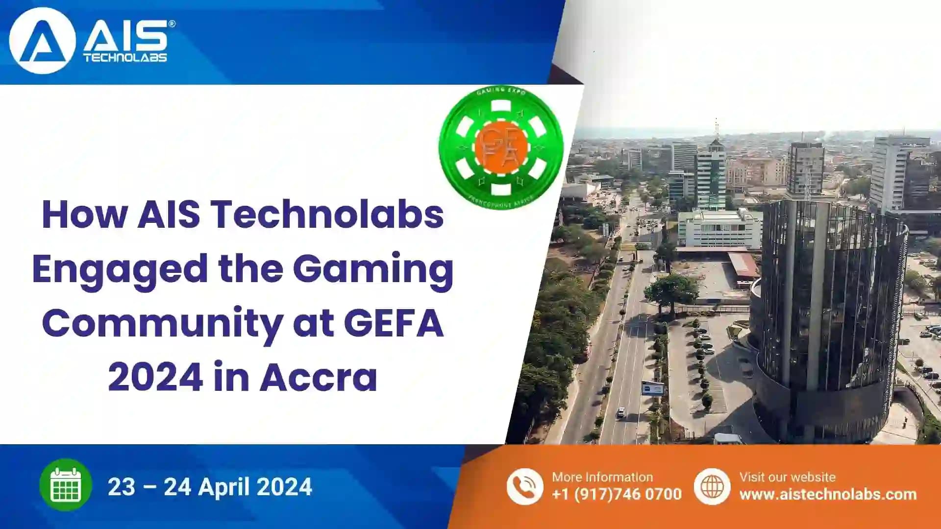ais technolabs engaged the gaming community at gefa 2024 in accra