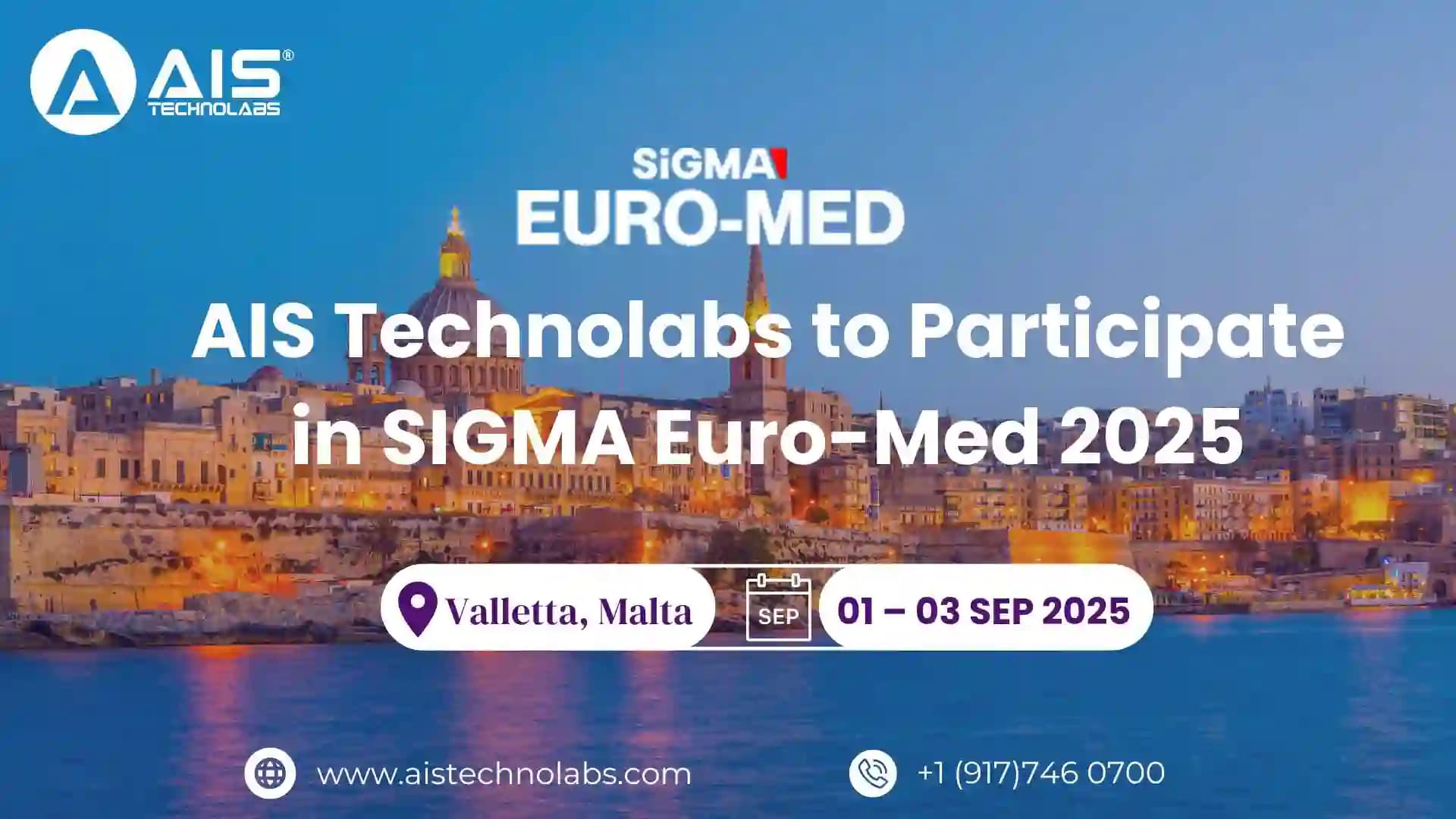 AIS Technolabs to Participate in SIGMA Euro-Med 2025