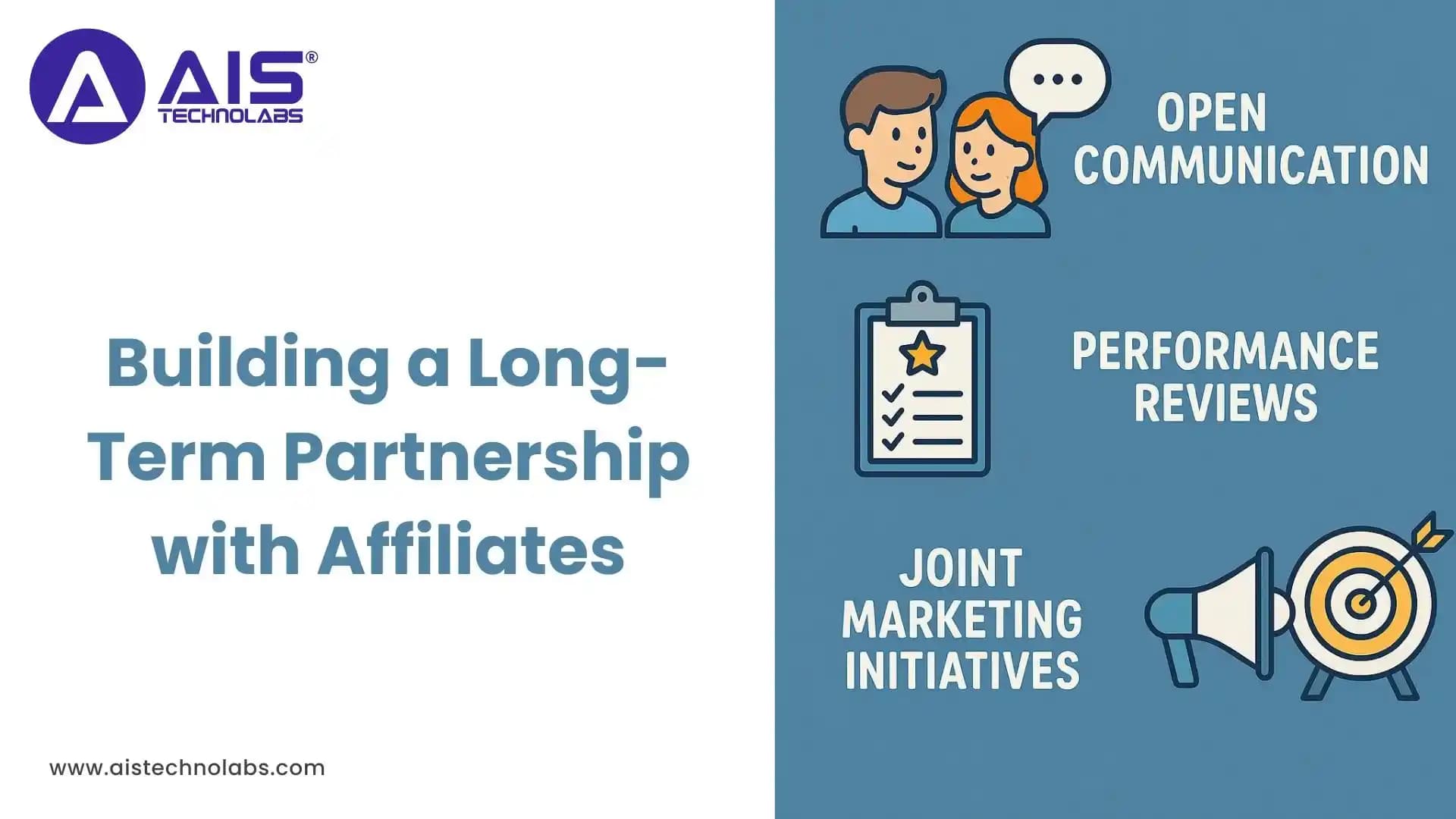 building a long-term partnership with affiliates