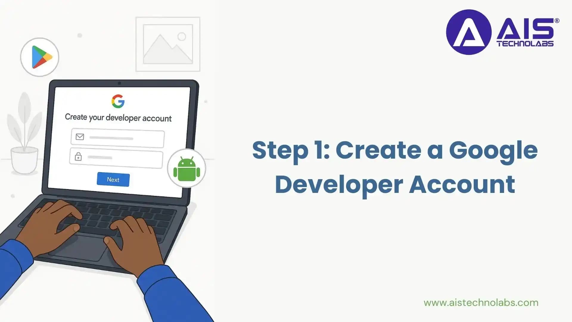 create a google developer account