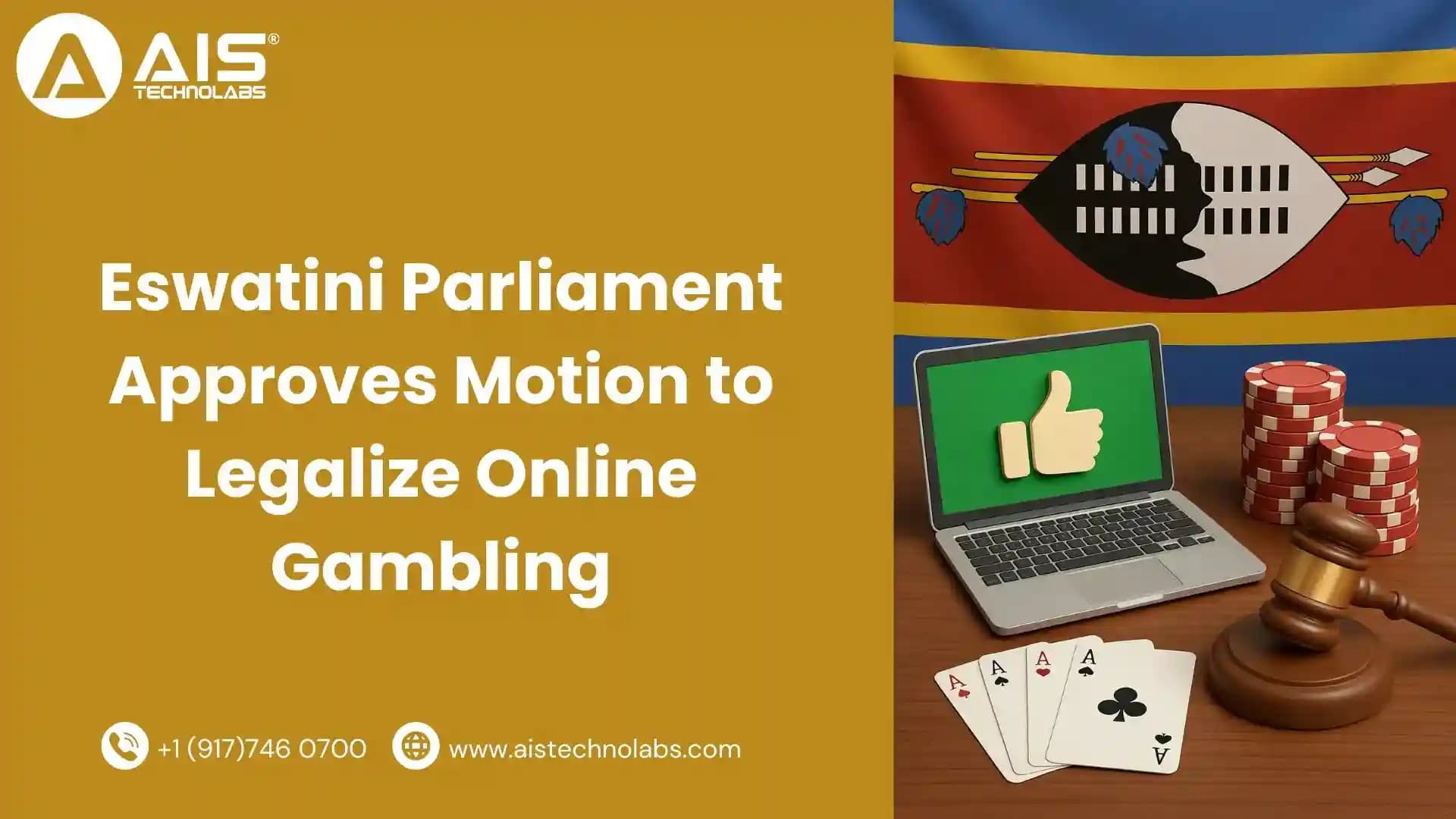 Eswatini Parliament Approves Motion to Legalize Online Gambling