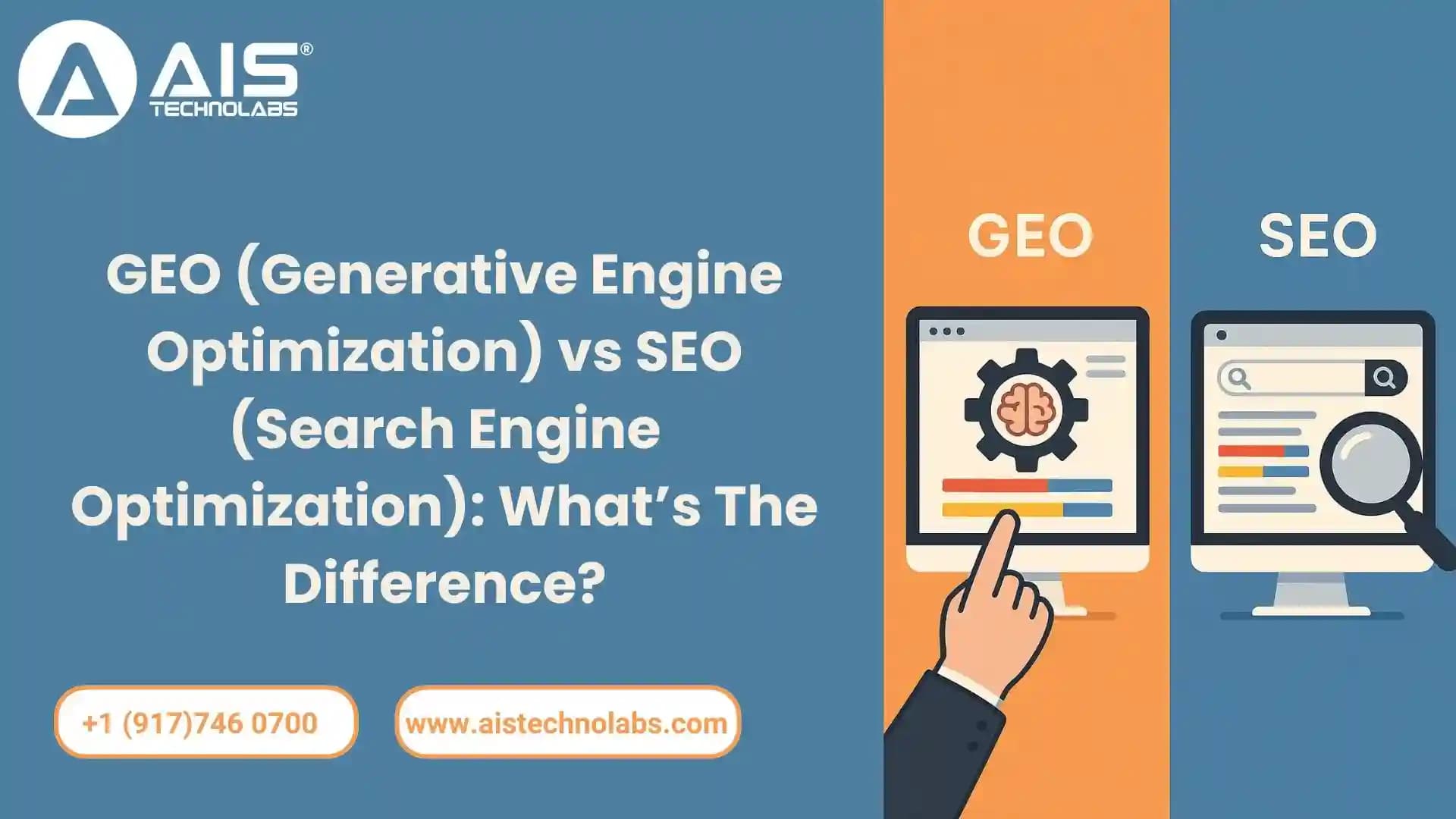 Generative Engine Optimization (GEO) VS Search Engine Optimization (SEO) : What's The Difference?