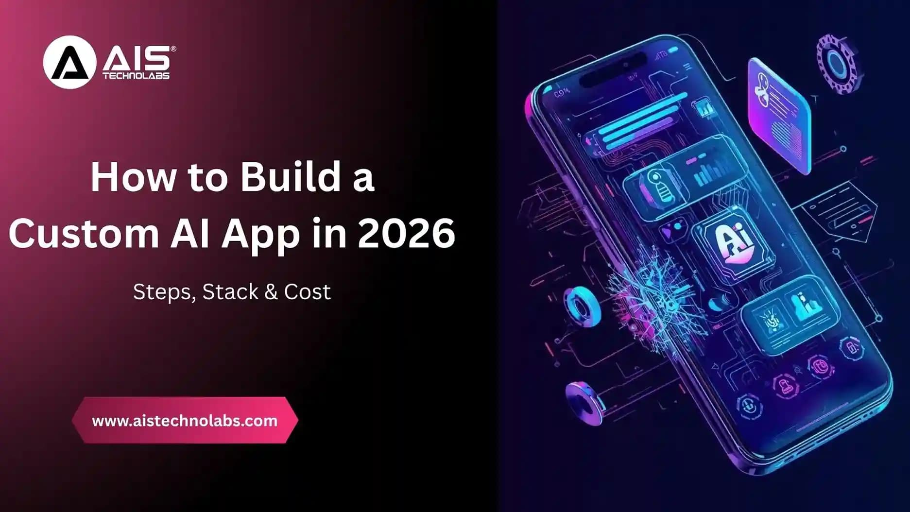 How to Build a Custom AI App in 2026: Steps, Stack & Cost