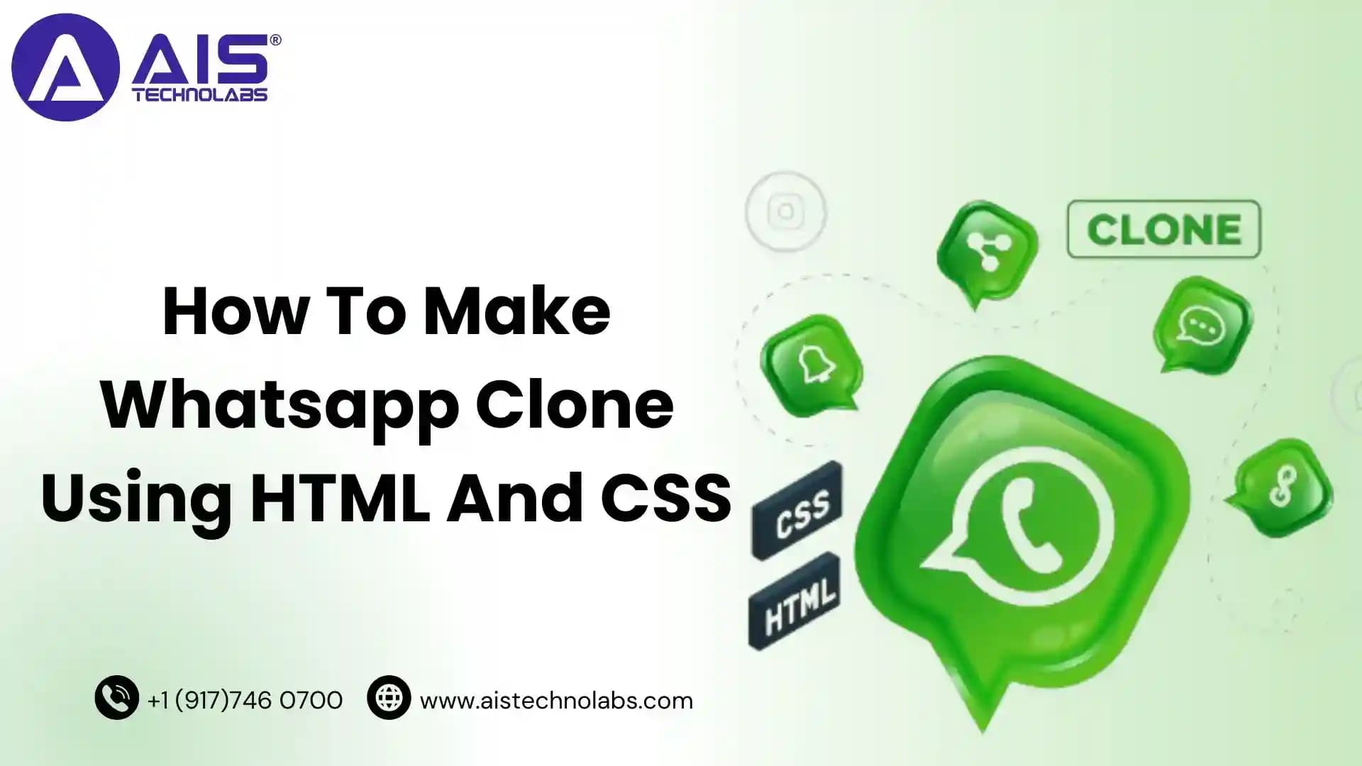 how to make whatsapp clone using html and css