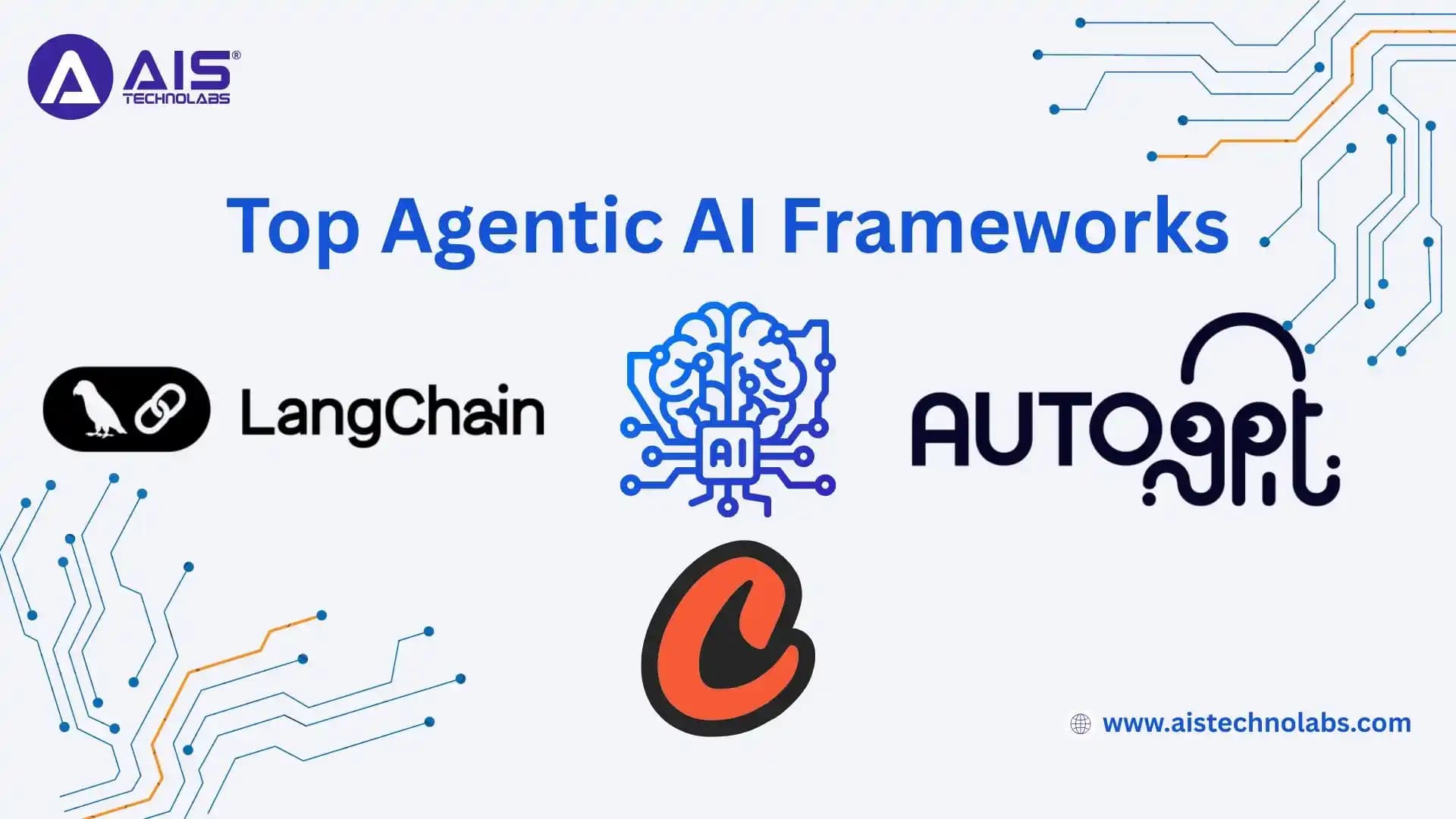 Top Agentic AI Frameworks: LangChain vs CrewAI vs AutoGPT Compared
