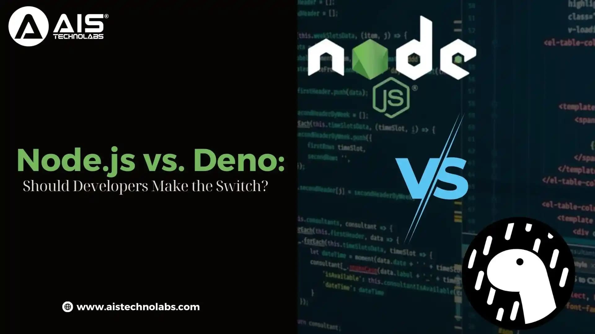 Node.js vs. Deno: Should Developers Make the Switch?
