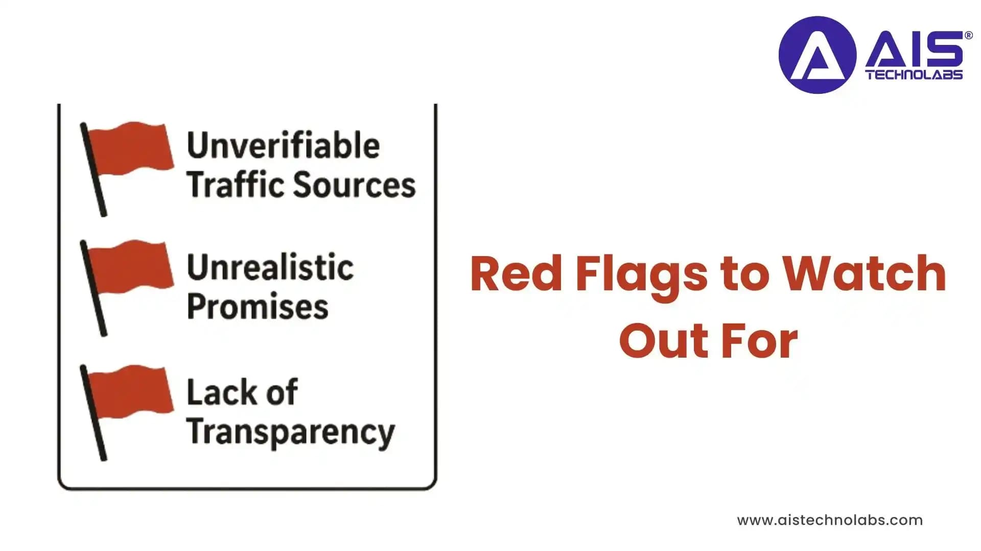 red flags to watch out for
