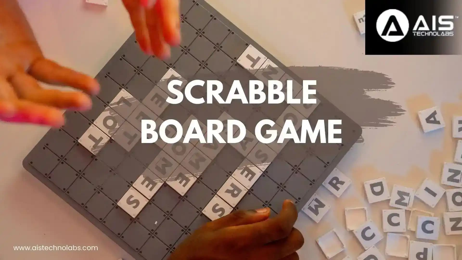 scrabble board game