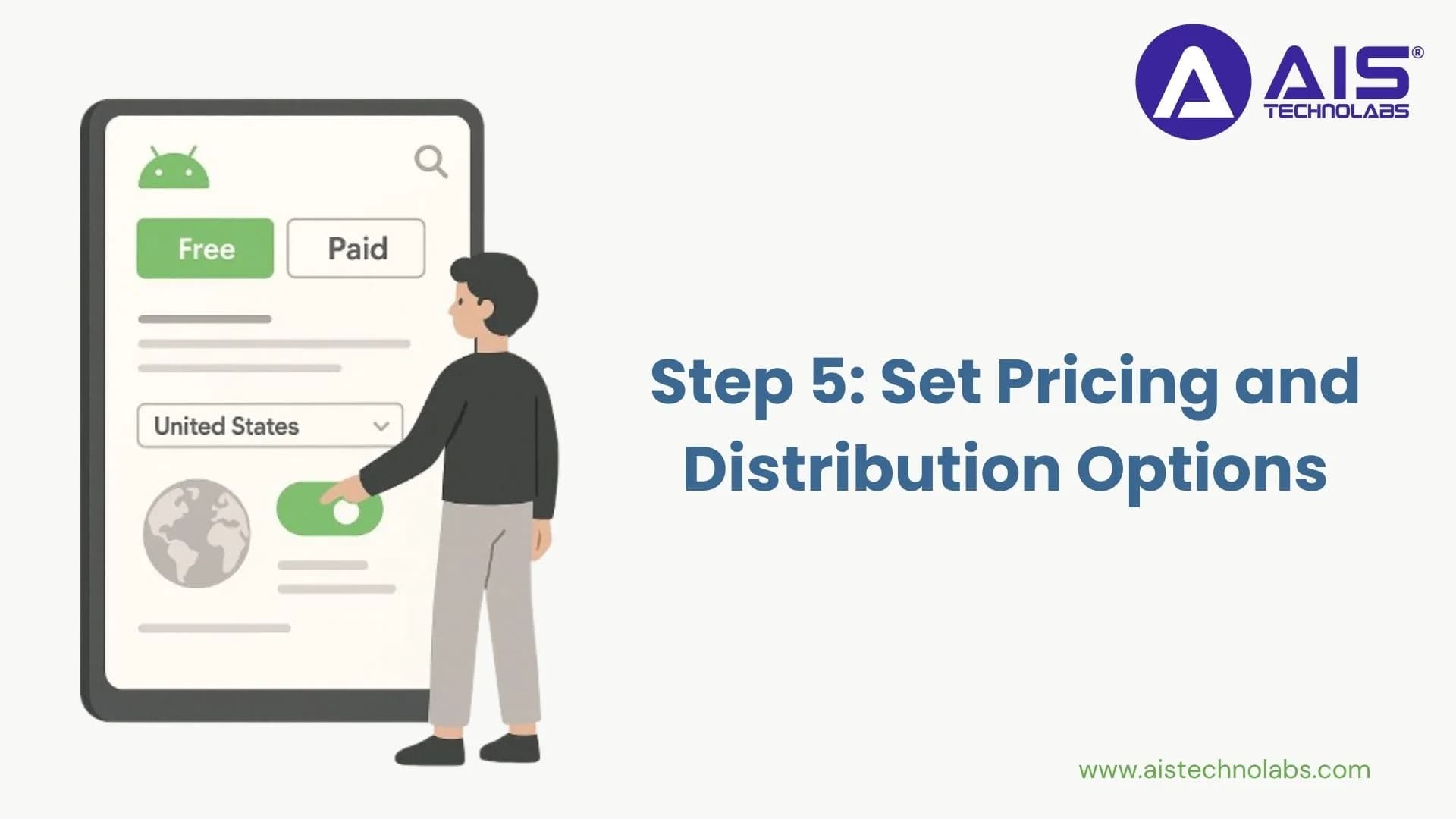 set pricing and distribution options