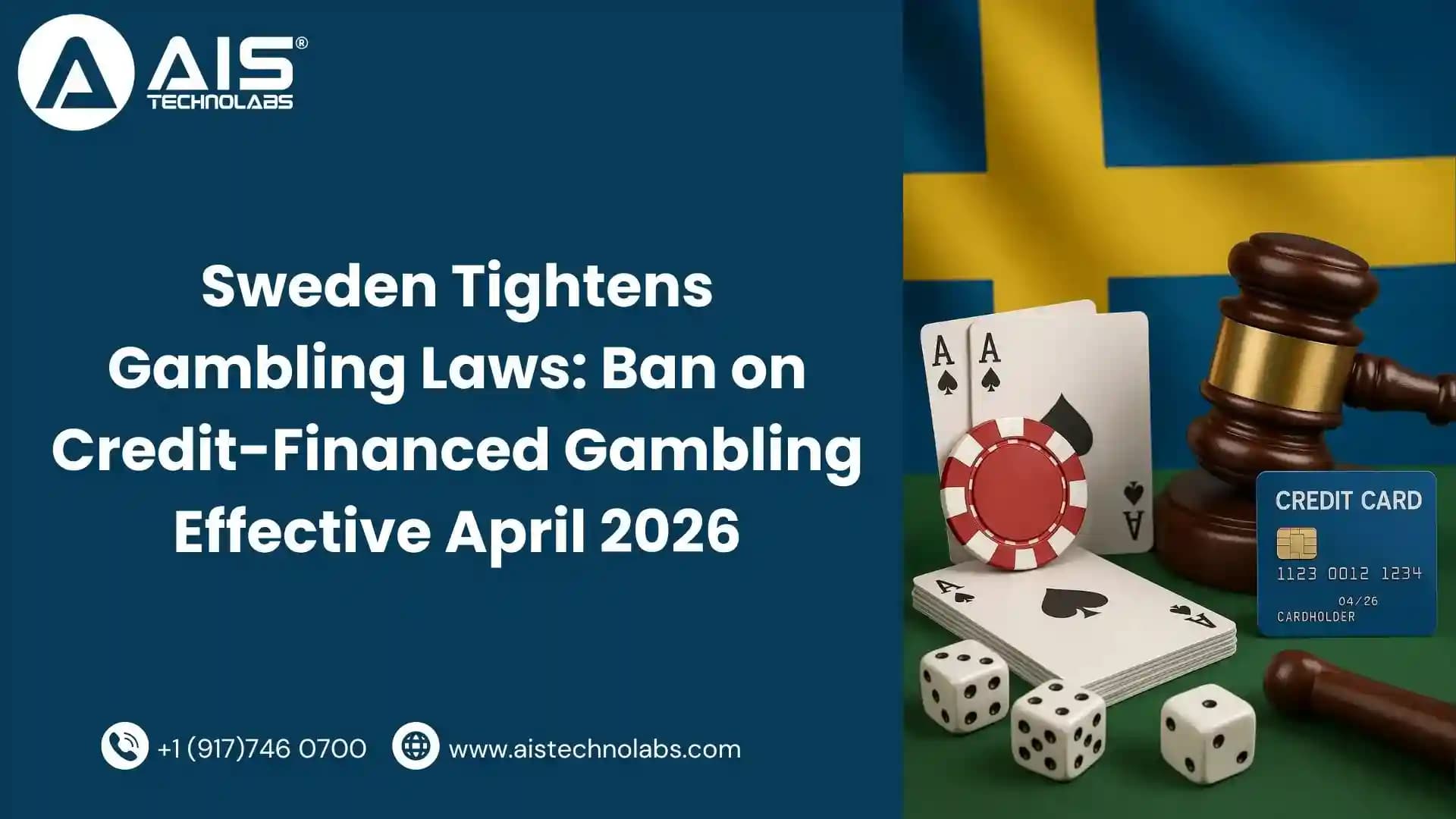 Sweden Tightens Gambling Laws: Ban on Credit-Financed Gambling Effective April 2026