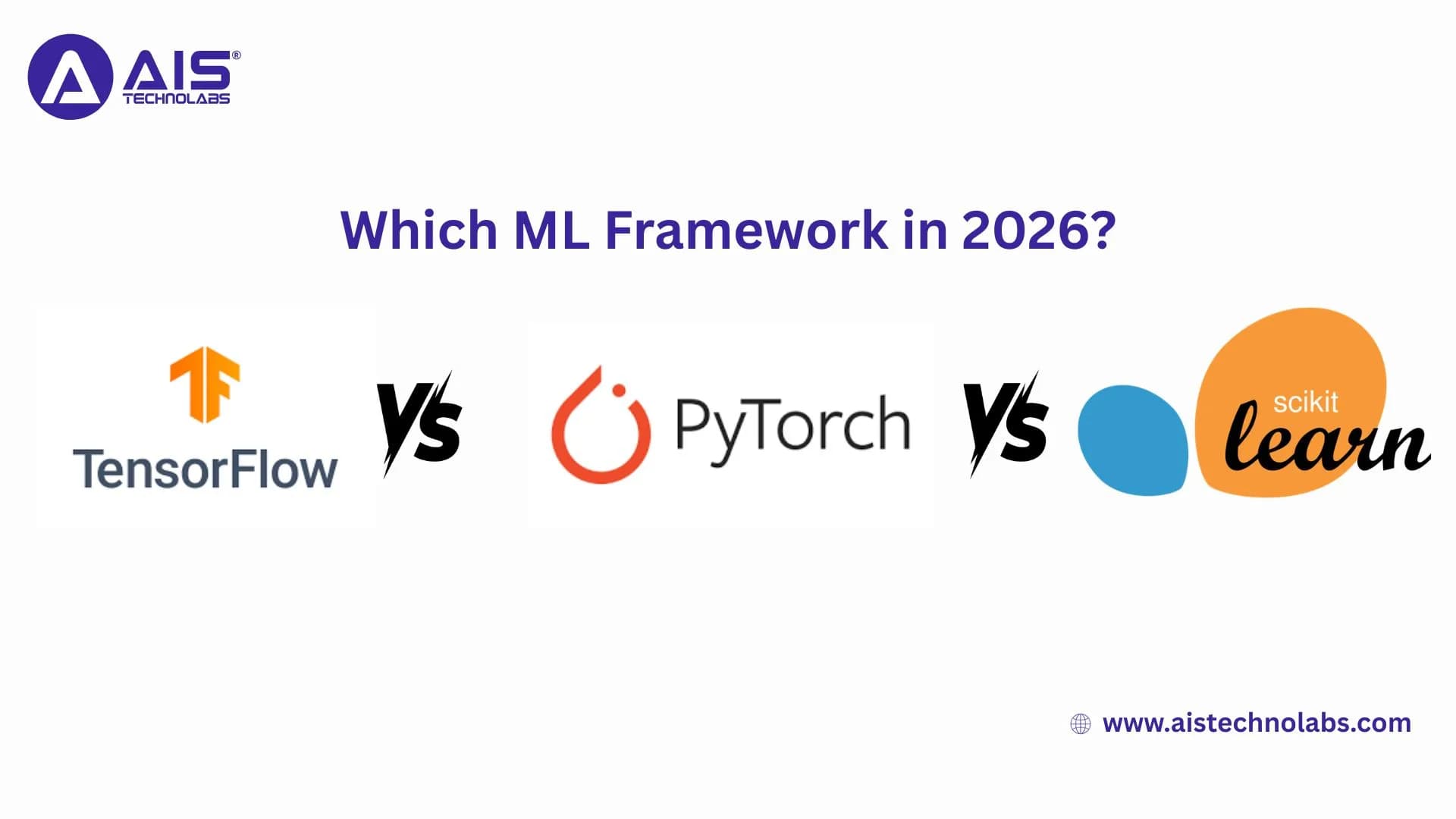 TensorFlow vs PyTorch vs Scikit-learn: Which ML Framework in 2026?