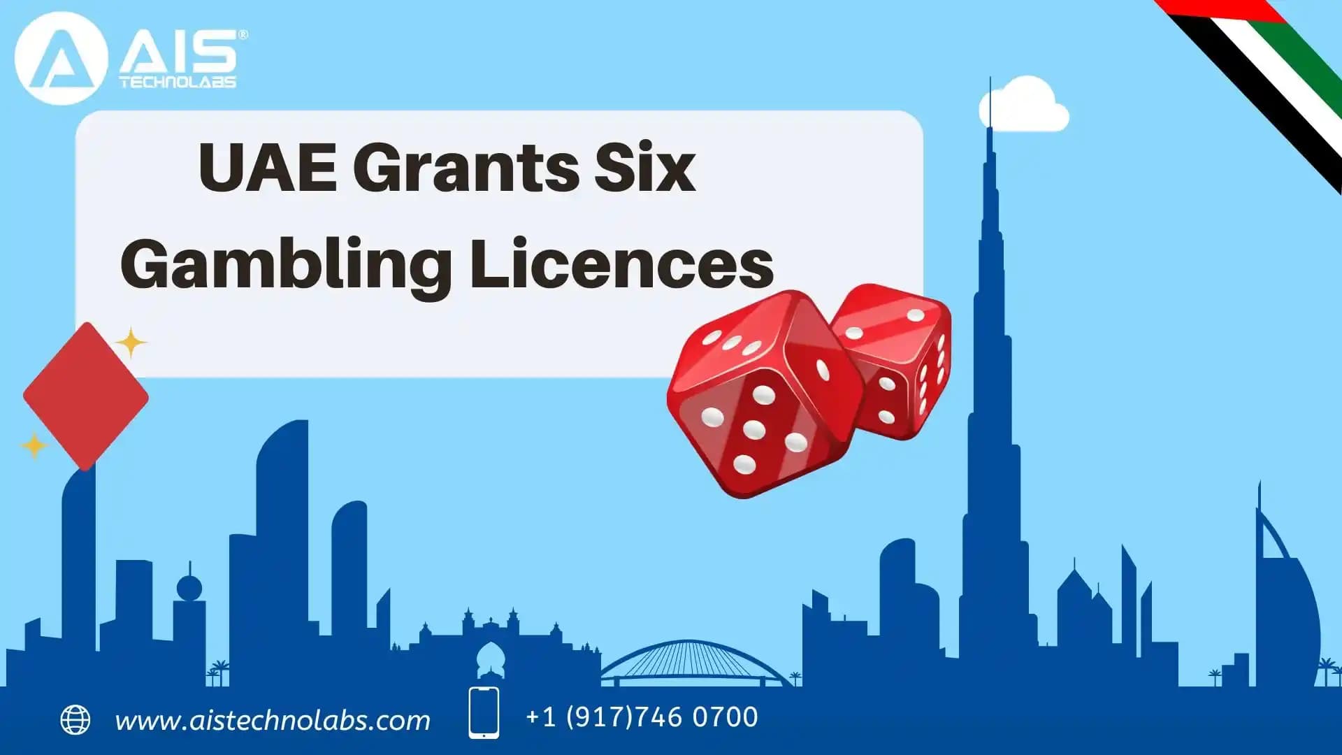 uae grants six gambling licences