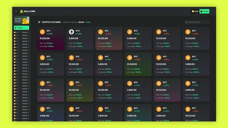 crypto wallet features screen