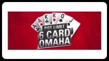 6 card omaha poker card game