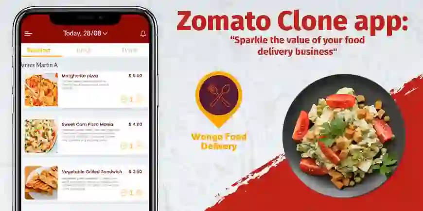 Zomato Clone App: Elevate Your Food Delivery Business zomato clone app