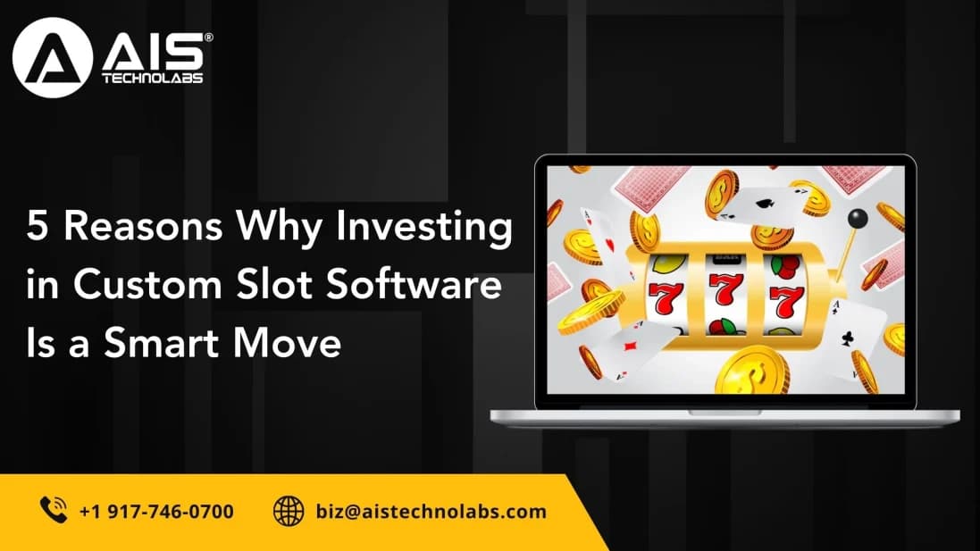 5 Reasons Why Investing in Custom Slot Software Is a Smart Move
5 reasons why investing in custom slot software is a smart move