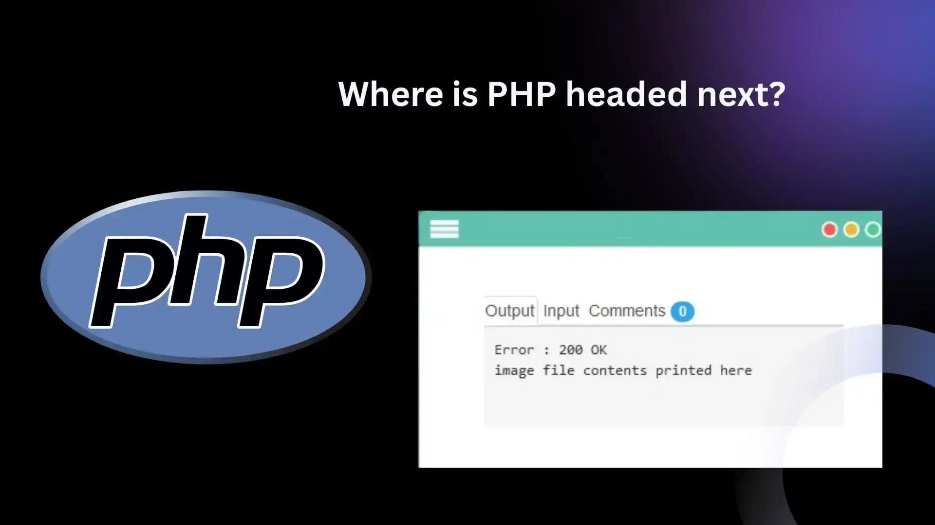 Where is PHP headed next? Where is PHP headed next?