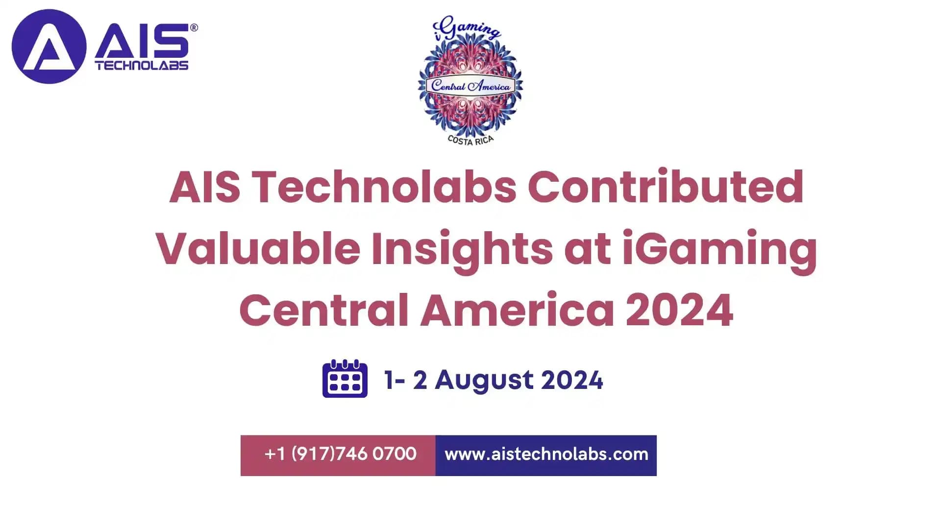 AIS Technolabs Contributed Valuable Insights at iGaming Central America 2024 ais technolabs contributed valuable insights at igaming central america 2024