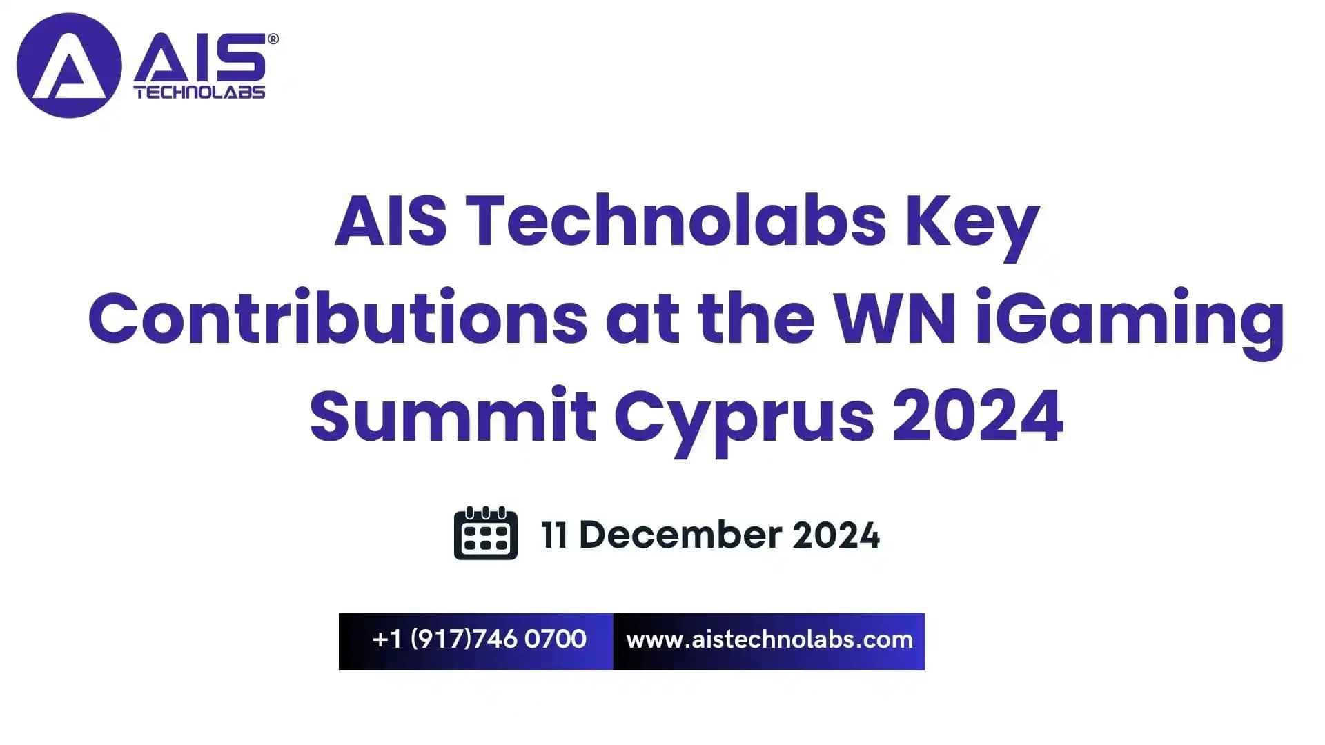 AIS Technolabs Key Contributions at the WN iGaming Summit Cyprus 2024 ais technolabs key contributions at the wn igaming summit cyprus