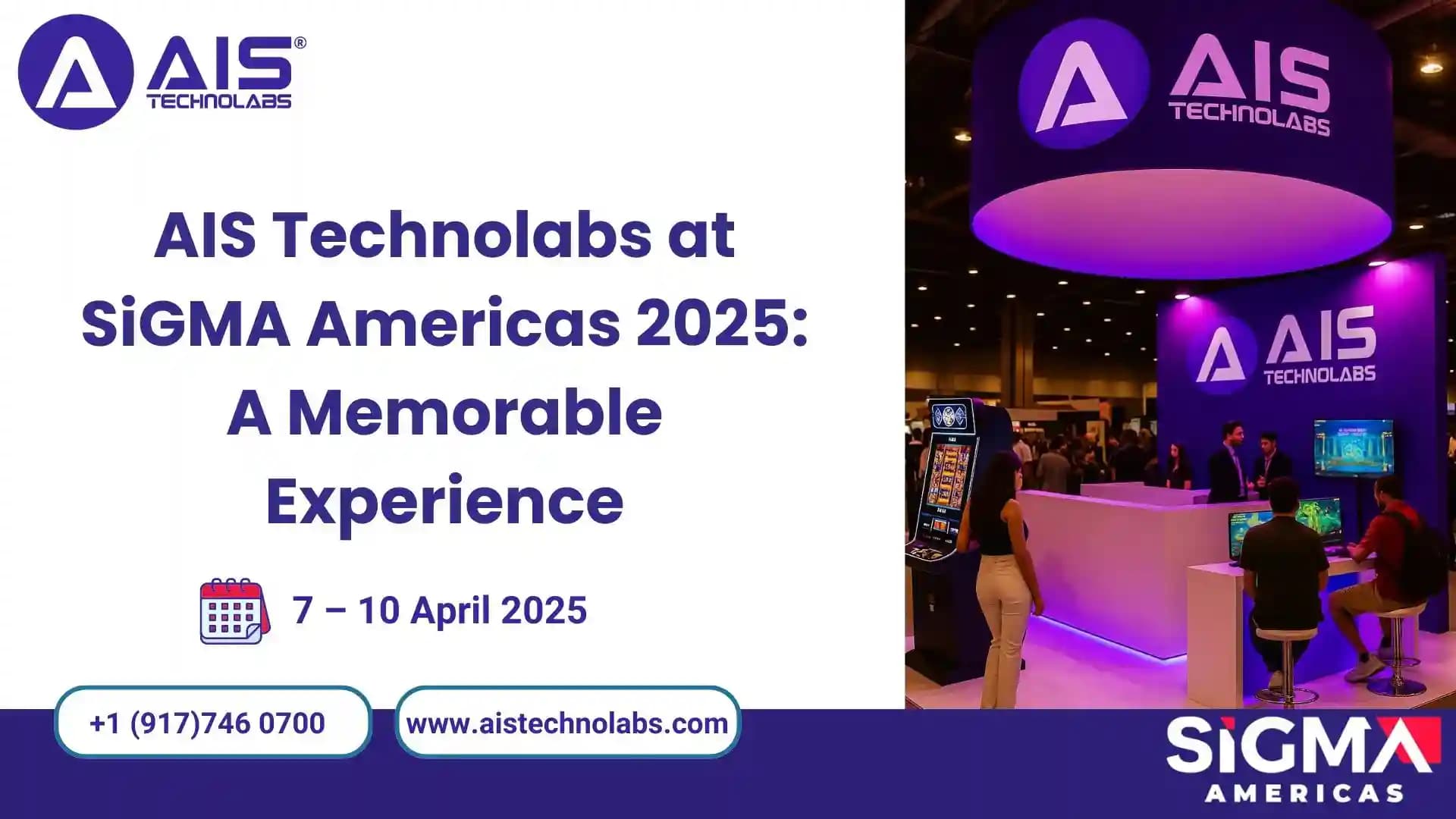 AIS Technolabs at SiGMA Americas 2025: A Memorable Experience ais technolabs at sigma americas 2025
