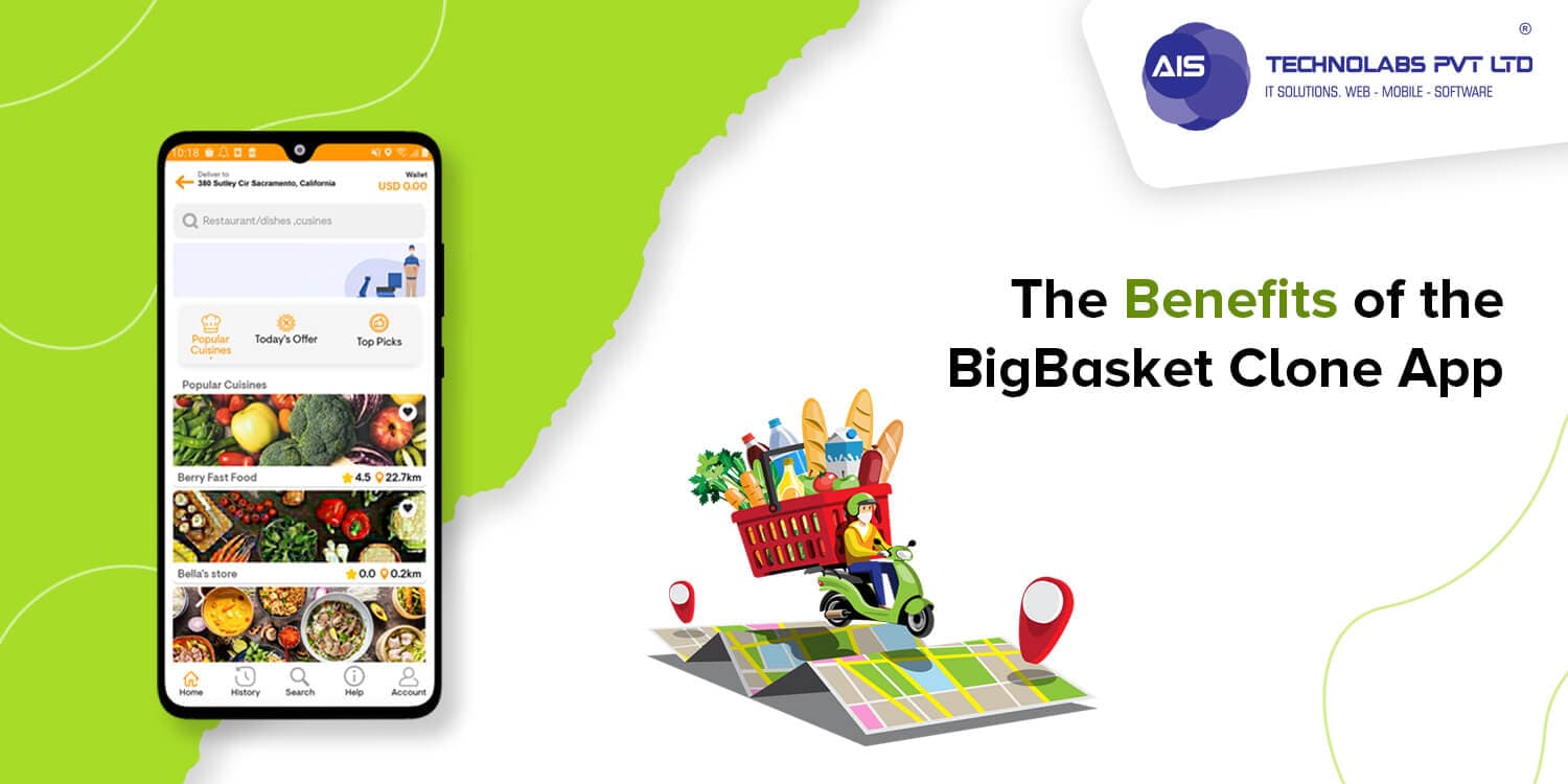 The Benefits of the BigBasket Clone App BigBasket Clone App