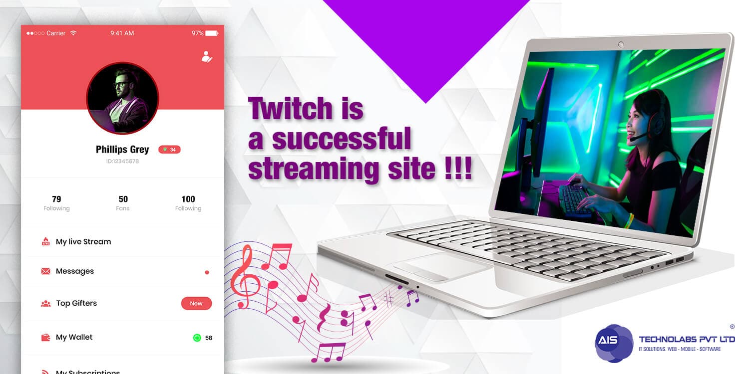 What makes Twitch a successful streaming site? Twitch streaming site