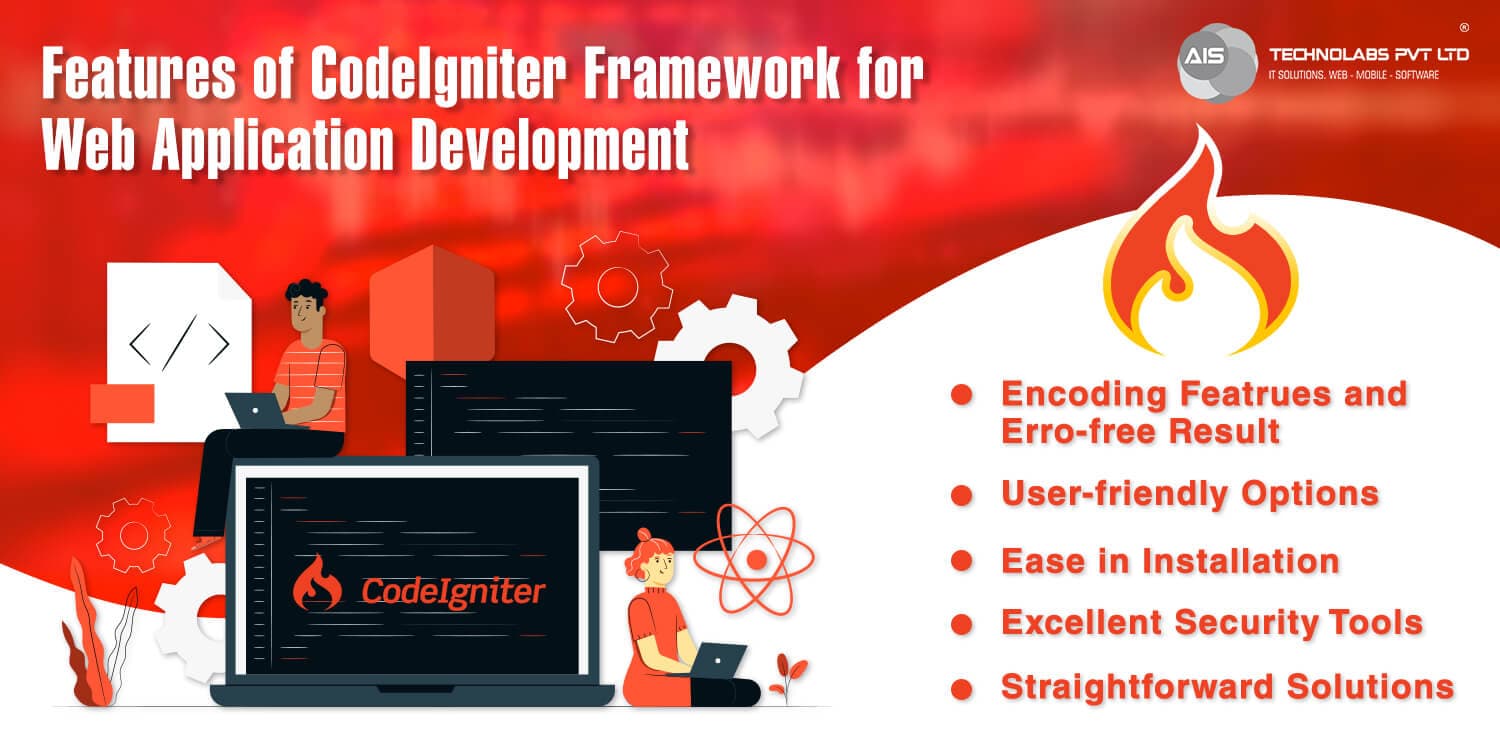 Features of CodeIgniter Framework for Web Application Development Features of CodeIgniter Framework for Web Application Development