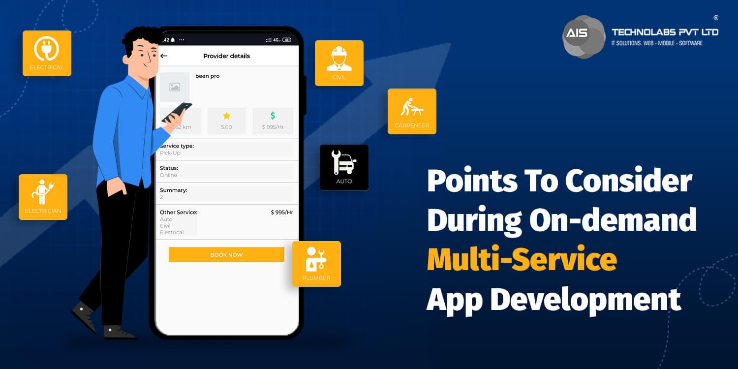 Points To Consider During On-demand Multi-Service App Development On-demand Multi-Service App