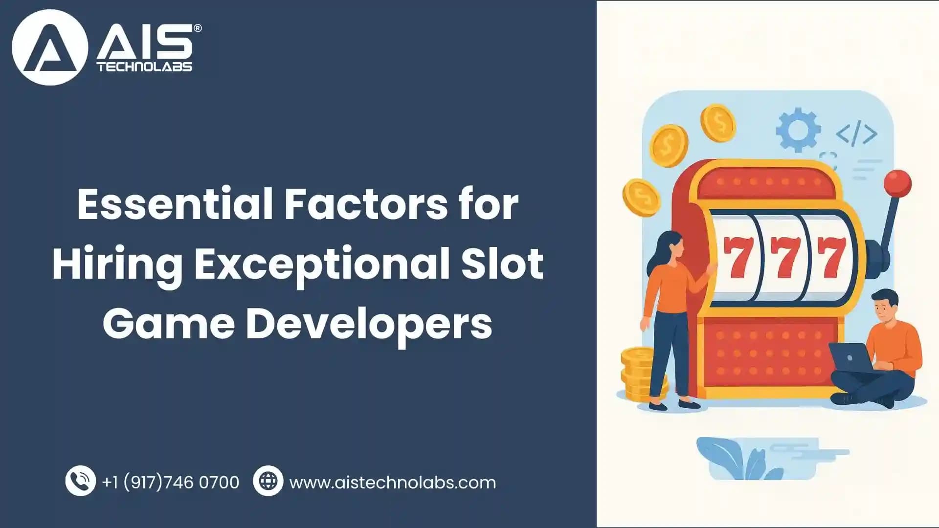 Essential Factors for Hiring Exceptional Slot Game Developers factors for hiring exceptional slot game developers
