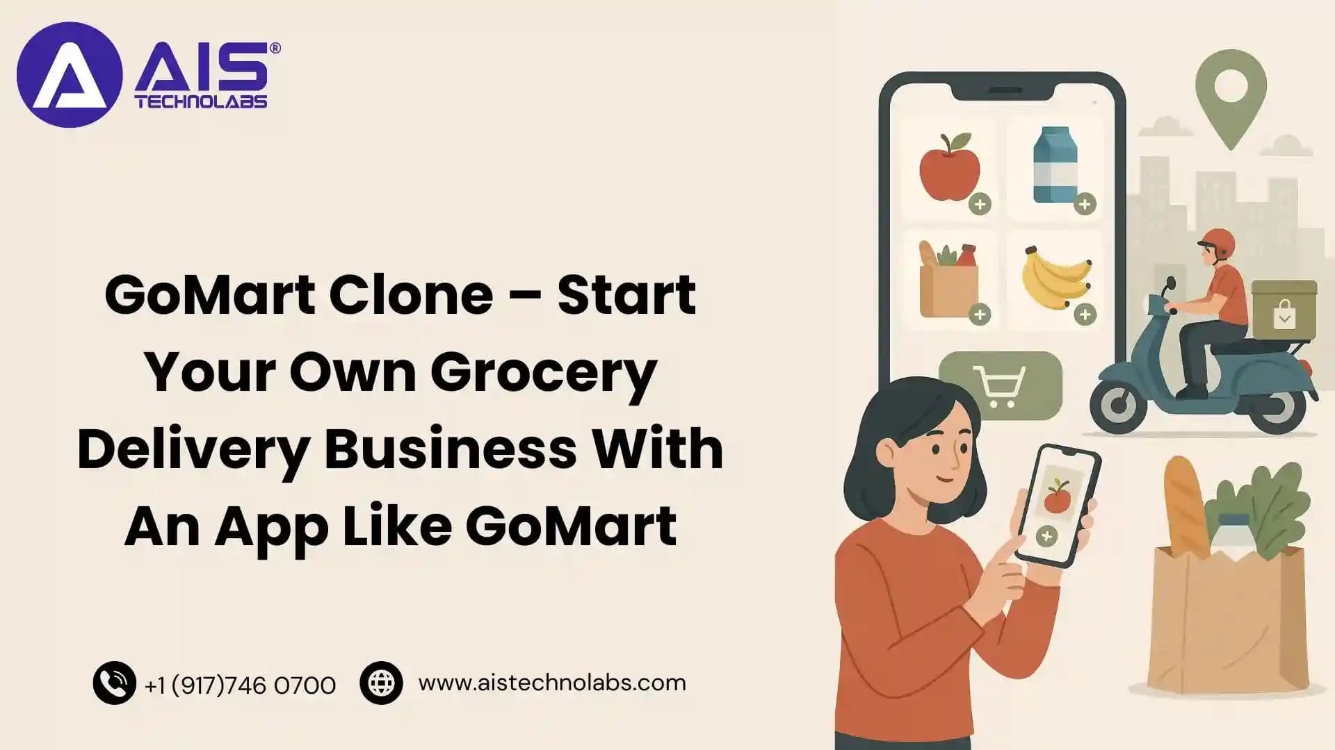 GoMart Clone – Start Your Own Grocery Delivery Business With An App Like GoMart start your own grocery delivery business with an app like gomart