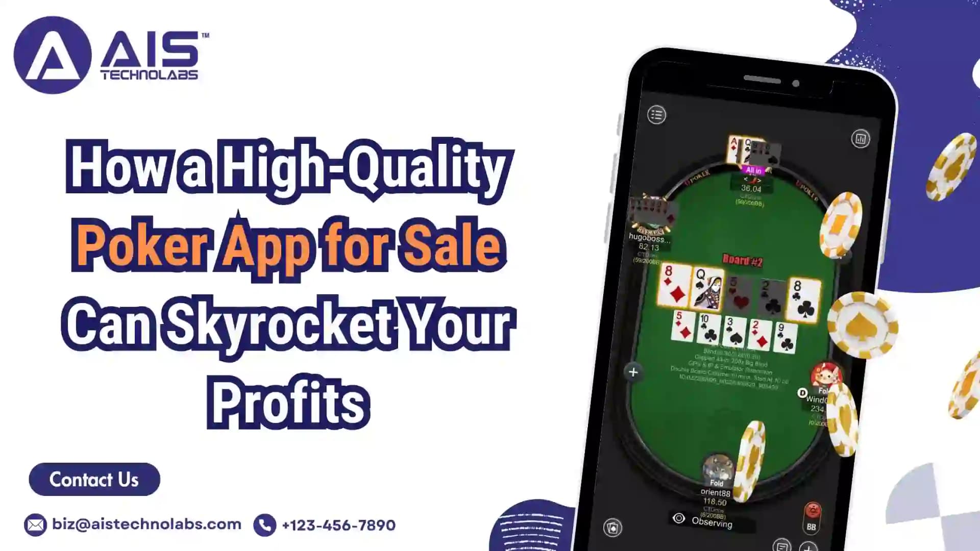 How a High-Quality Poker App for Sale Can Skyrocket Your Profits High-quality poker app showcasing user engagement and profitability strategies.