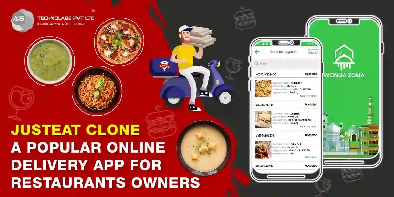 JustEat Clone: Online Delivery App Trend for Restaurant Owners online delivery app trend for restaurant owners