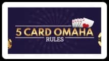 5 Card Omaha Poker Card Game 5 card omaha poker card game