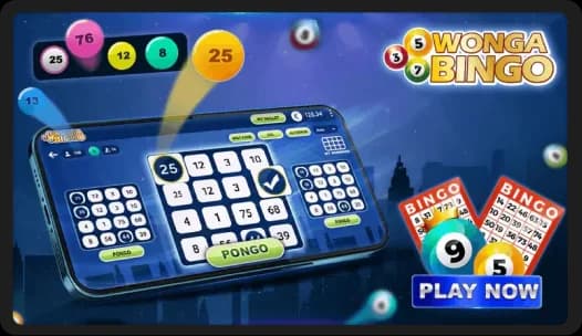Wonga Bingo Online wonga bingo game screen