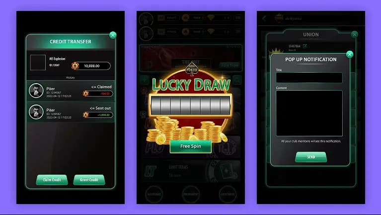 Lucky Draw Screen White Label Poker Software lucky draw screen white label poker software