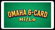 Omaha 6 Card Hi Lo Poker Card Game Omaha 6 card hi lo poker card game