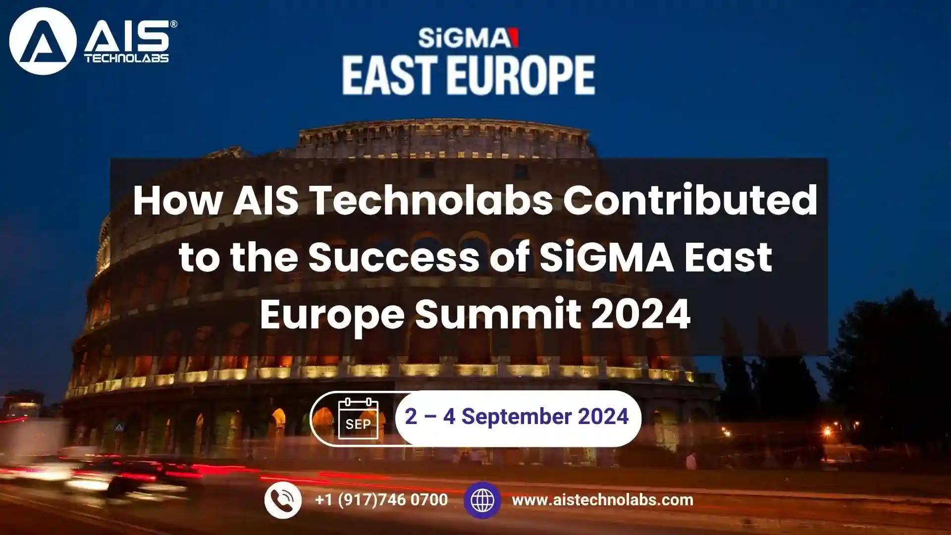 AIS Technolabs at SiGMA East Europe Summit 2024 | iGaming