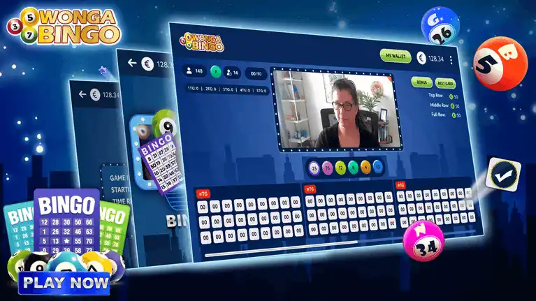 bingo pongo game screen