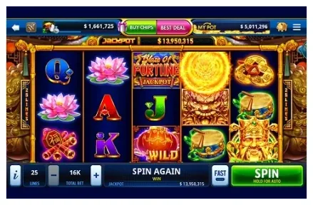 launch your online slot game now
