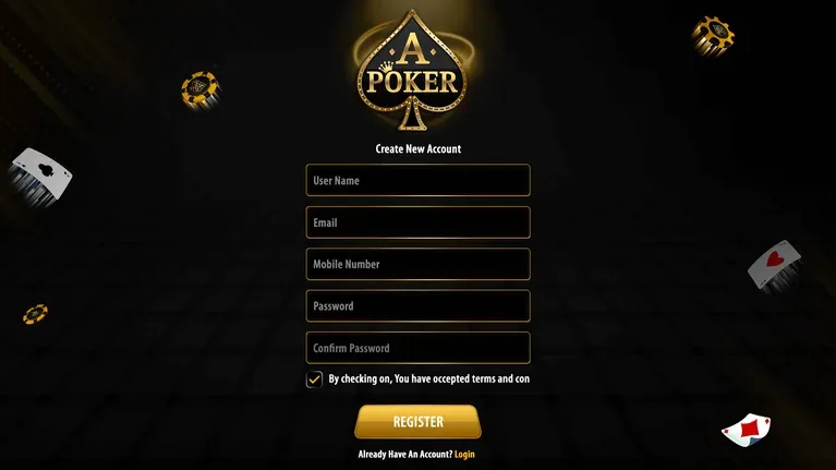 our app register screen our app register screen