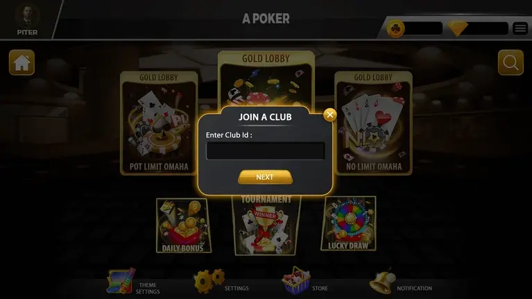 poker app join club screen poker app join club screen