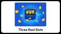 Three Reel Slots — slot machine animation category