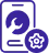 android maintenance and support icon