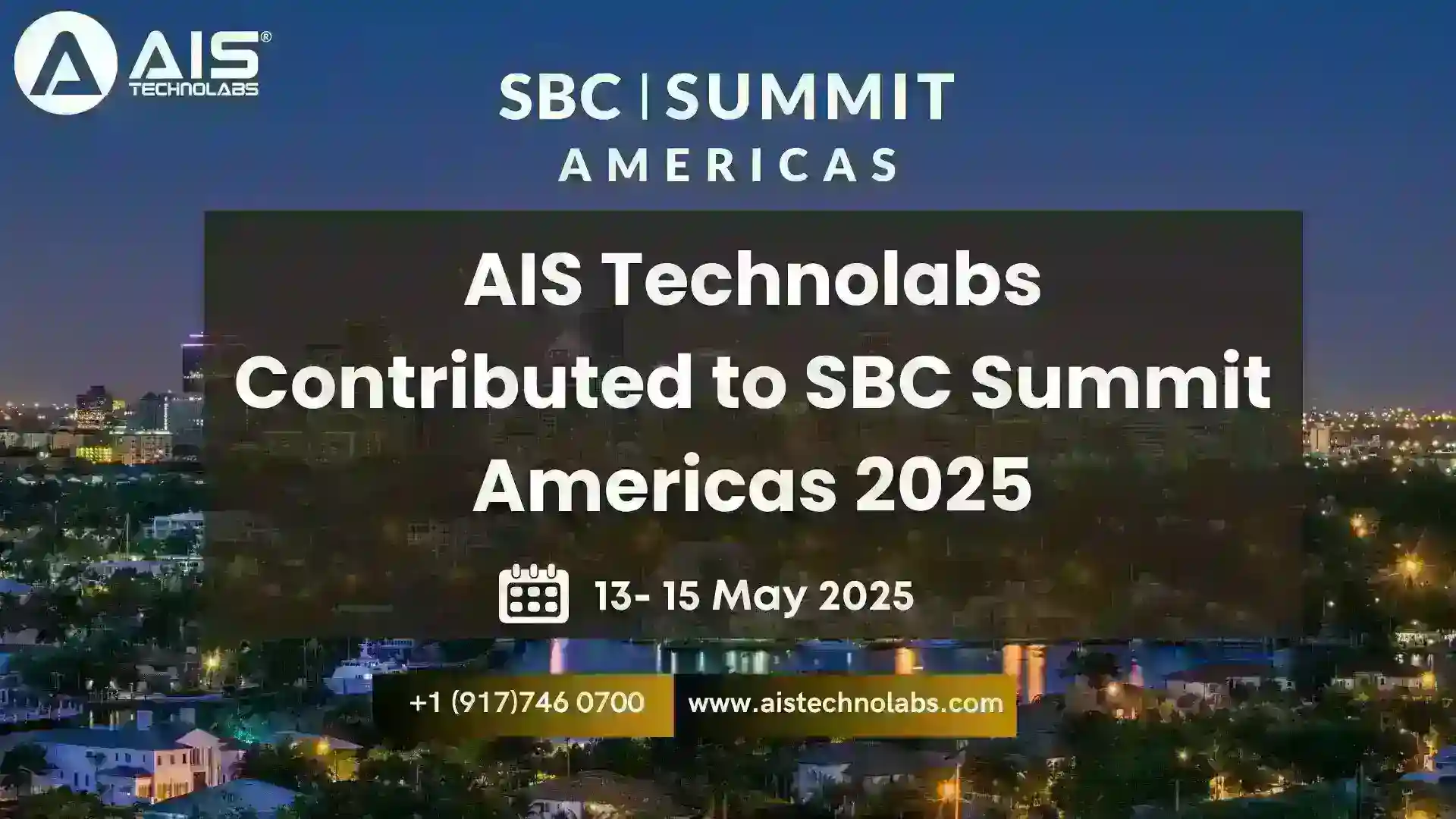 AIS Technolabs at SBC Summit Americas 2025