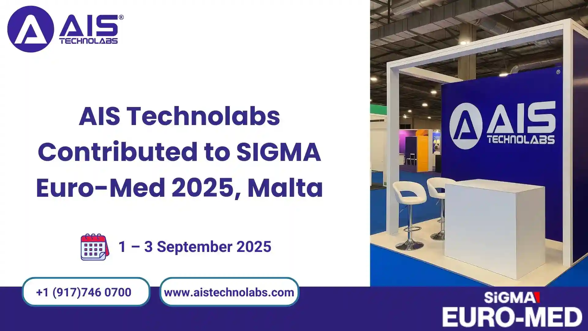 AIS Technolabs Contributed to SIGMA Euro-Med 2025 in Malta