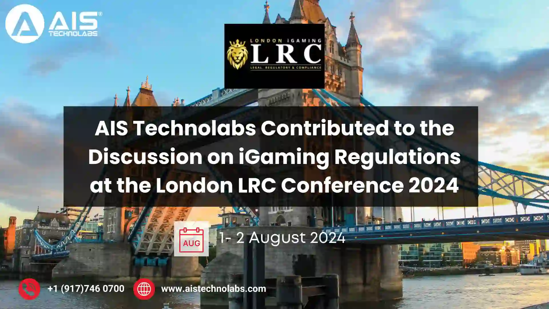 AIS Technolabs at London LRC Conference 2024: iGaming Insights