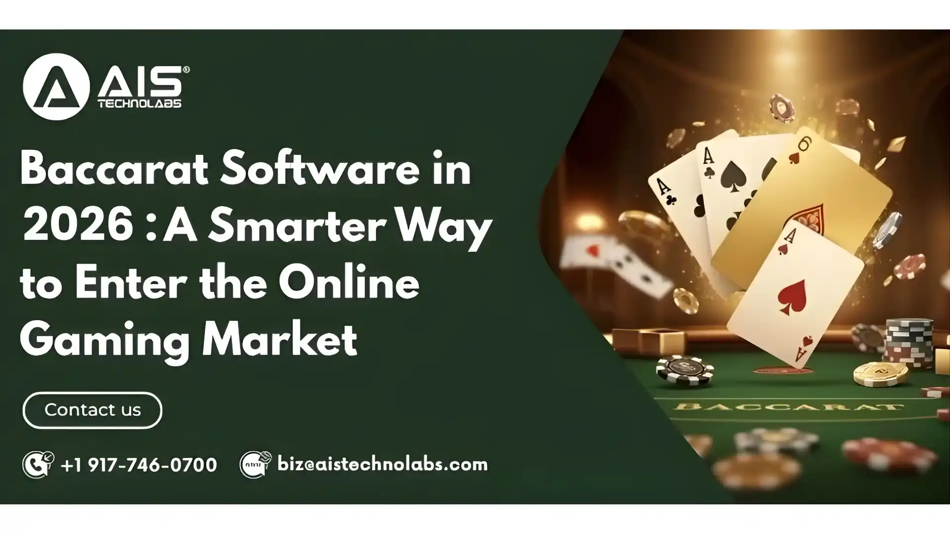 Baccarat Software in 2026: Smarter Entry into the Online Gaming Market