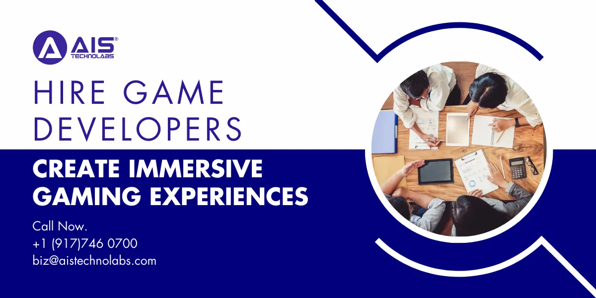 Hire Game Developers | Create Immersive Gaming Experiences with Top Talent