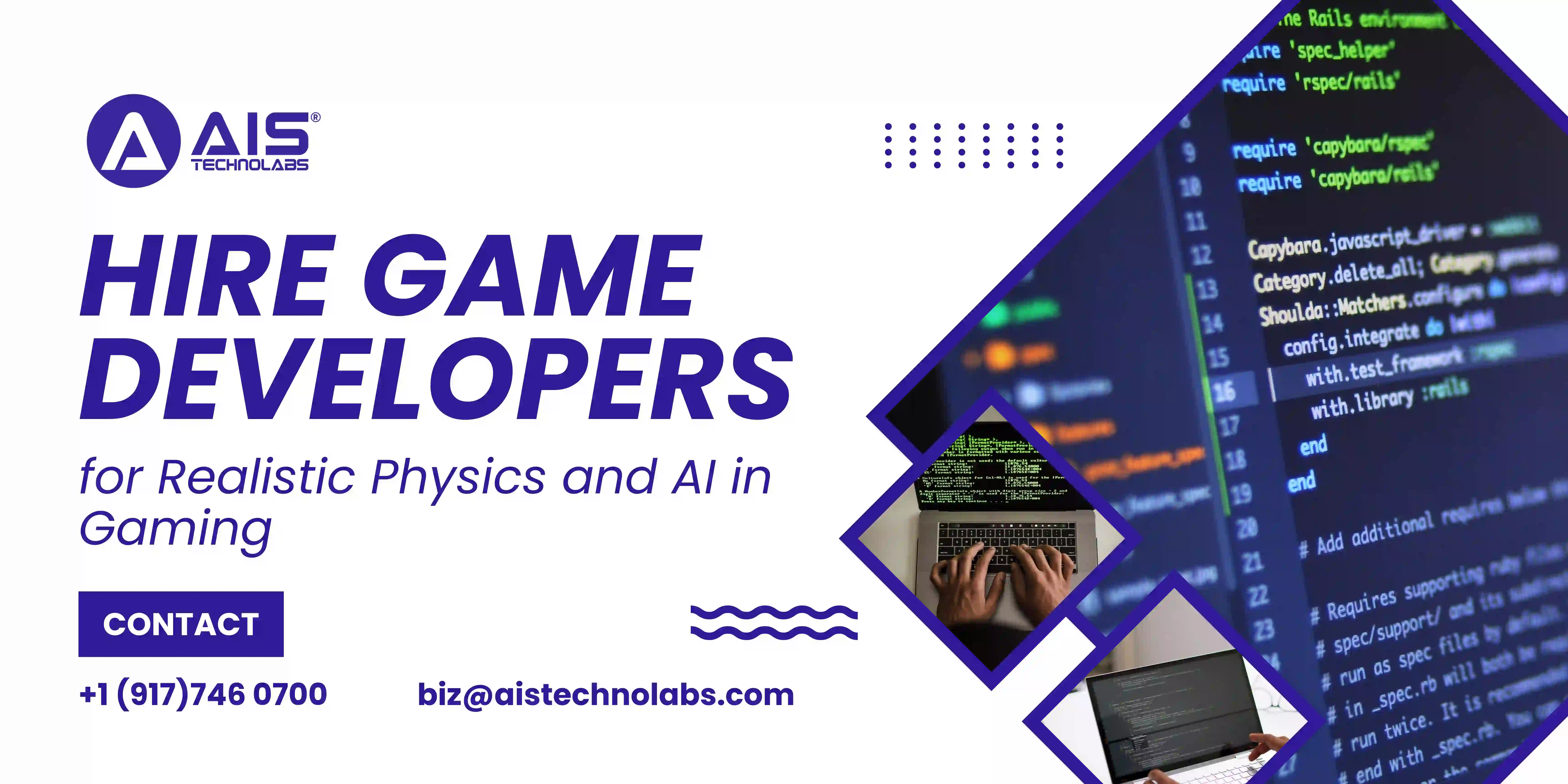 Hire Game Developers for Realistic Physics and AI in Gaming